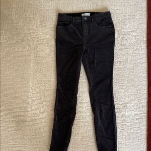 LOFT Black Corduroy Pants